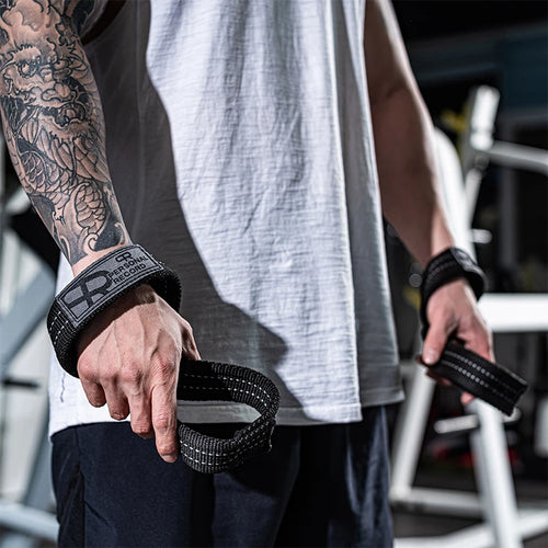 1 Pair Wrist Wraps Gym Weightlifting Strength Training Deadlifts Wrist Brace Lifting Wrist Straps for Fitness Pull Up Hand Band